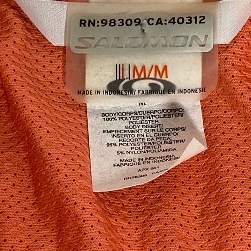 Salomon Shirt Top LAB Women's M Running Cycling Short Sleeve Half Zip - Picture 7 of 12